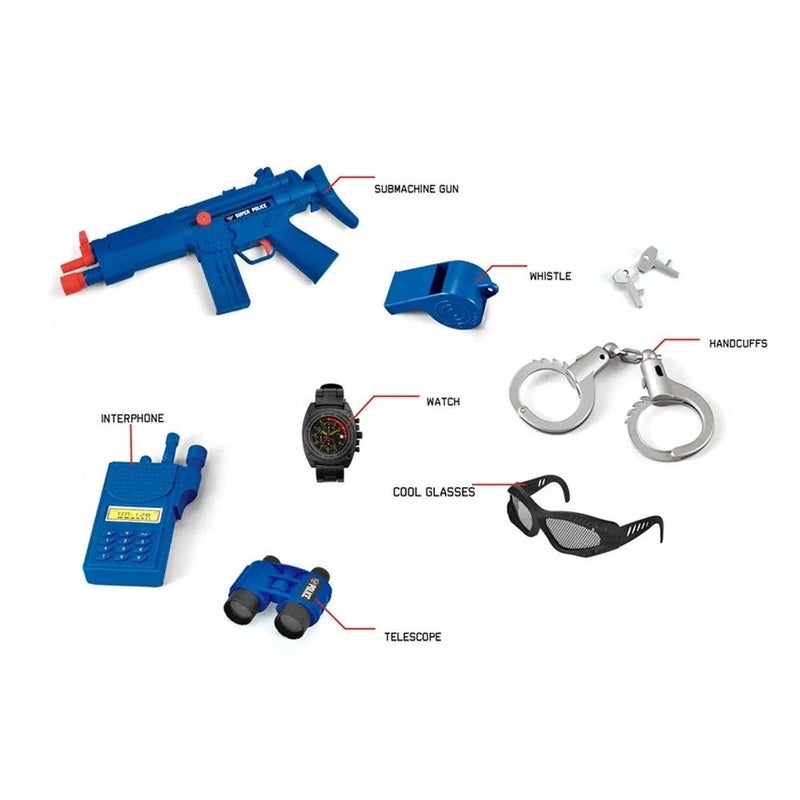Thunder Strike Police Force Arms Equipement with Gun - P014A - Image 2